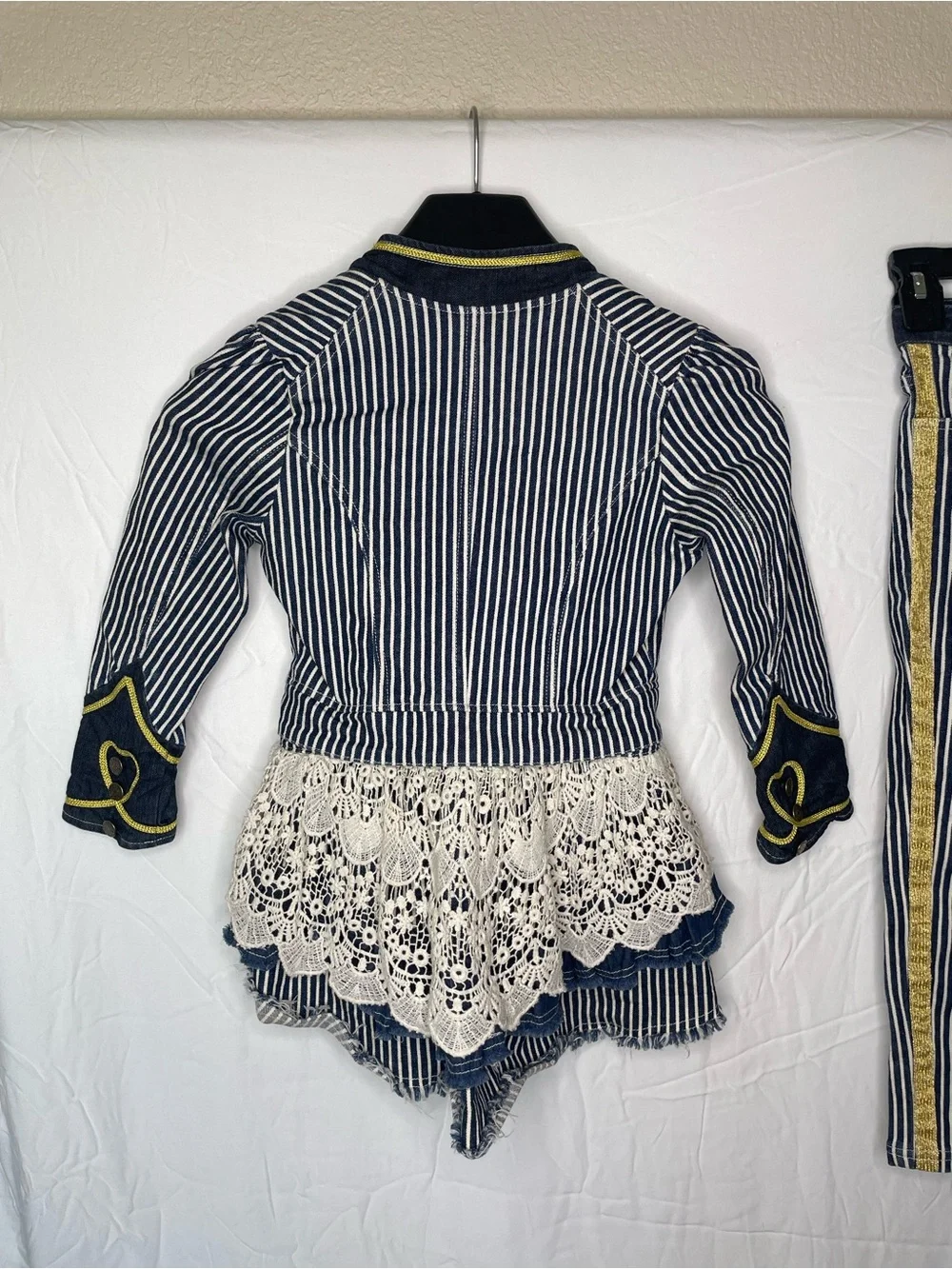 Paper Wings Boutique Premium Denim Circus-Style Kids Costume